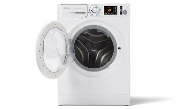 White front-loading combo unit featuring WDV2200XCD Westland clothes washer dryer function