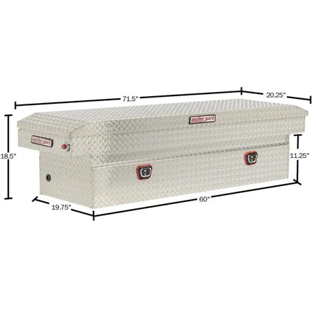 Weather Guard 127-0-03 Tool Box Crossover Single Lid - RV and Auto Parts