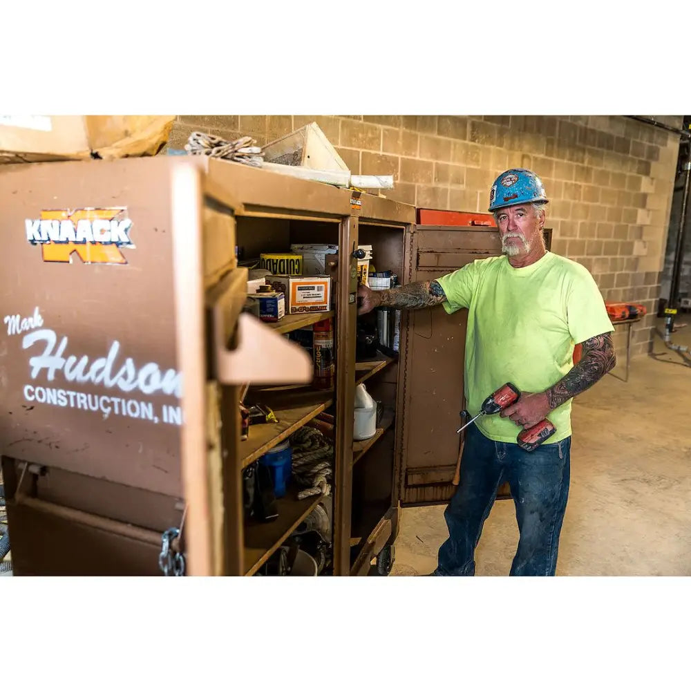 Weatherguard 109-KL Steel Storage Cabinet