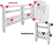 600-8440R Van Storage System Kit