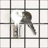 Weatherguard Cylinder D-Handle Lock - Tool Box
