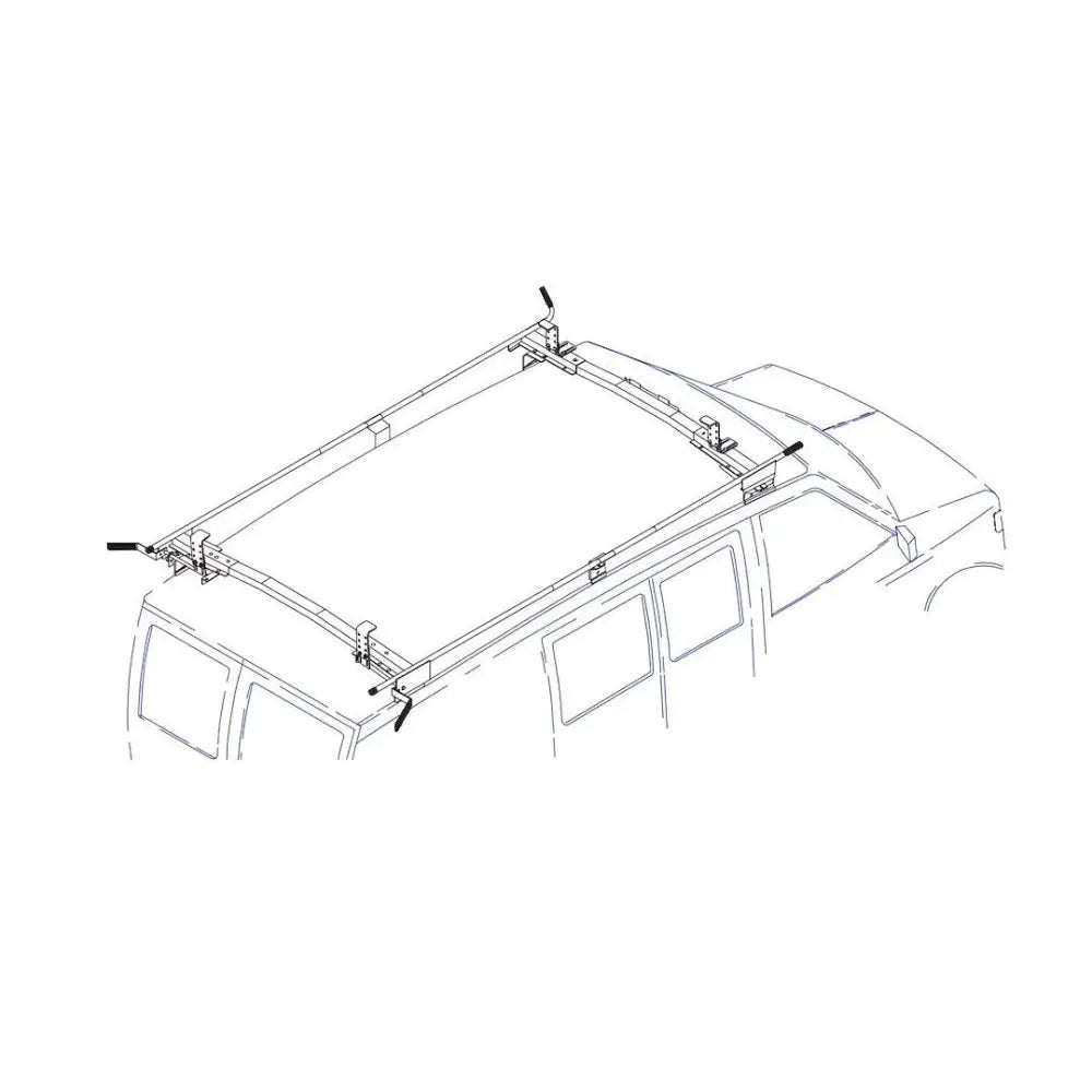Weatherguard Features Airfoil Ladder Rack 234-3-01 - Quick Clamp