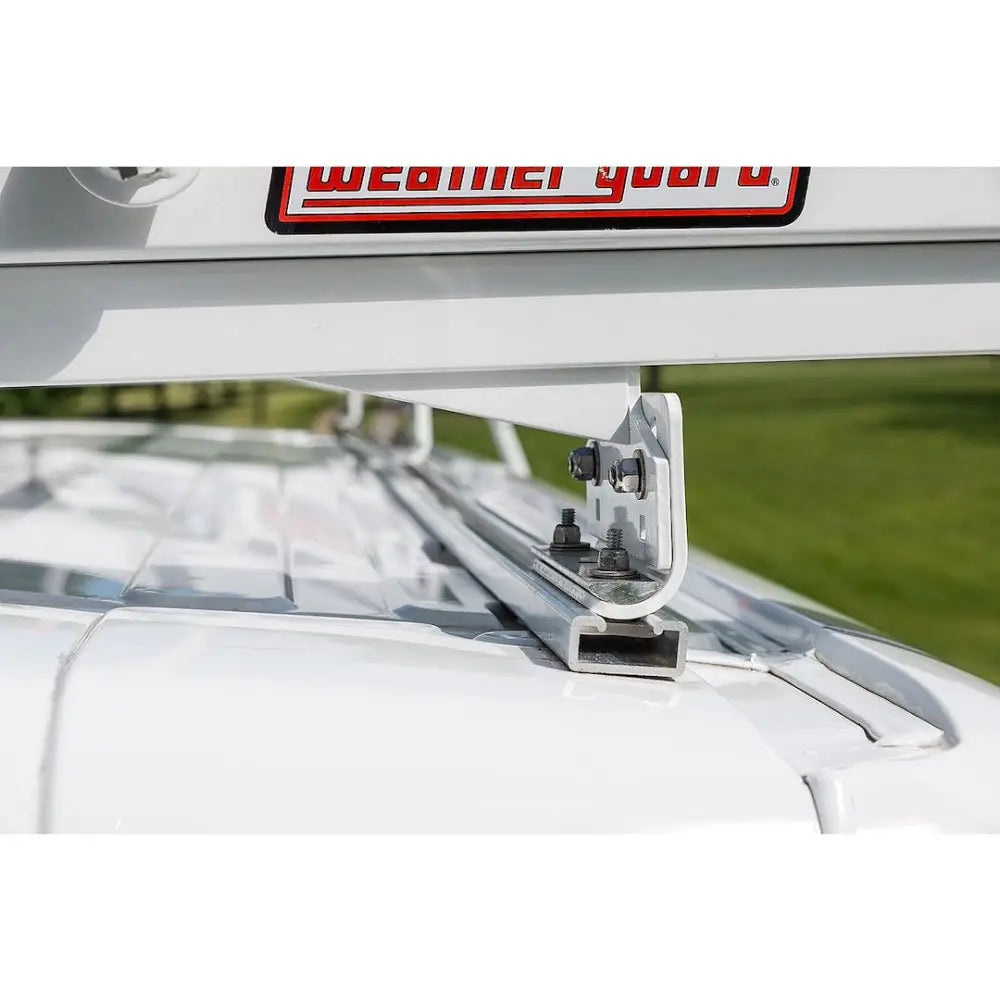 Weatherguard Limited Lifetime Warranty Ladder Rack 2275-3-01 - Full-Size Van Drop-Down Dual Drop