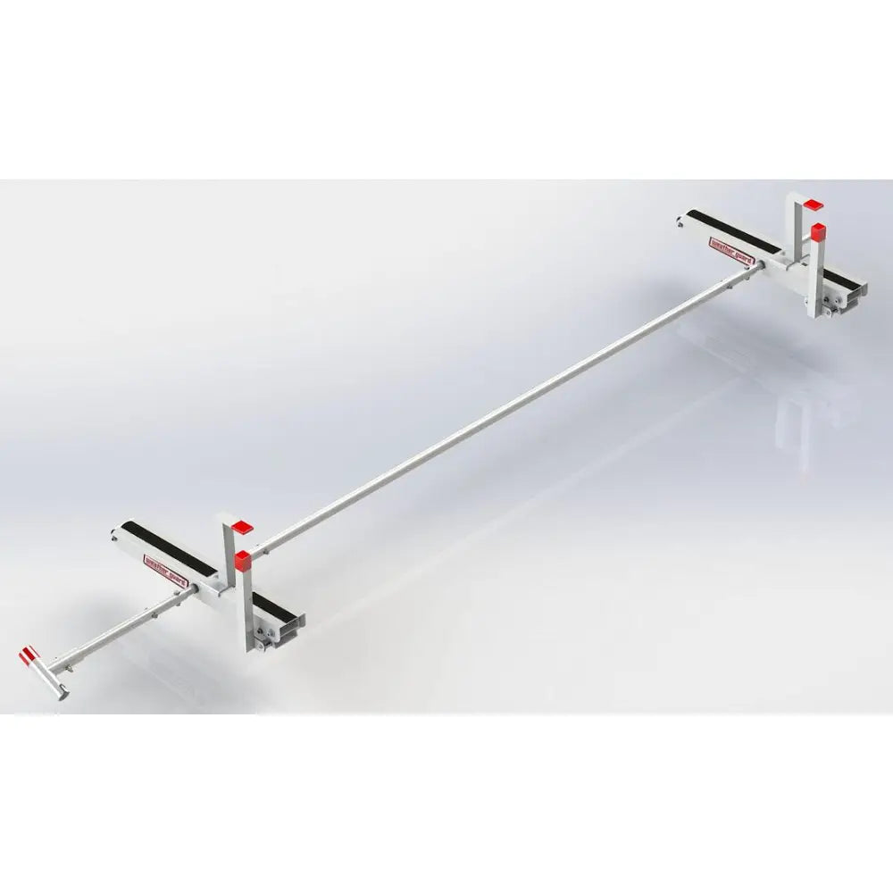 Weatherguard Limited Lifetime Warranty Ladder Rack 2275-3-01 - Full-Size Van Drop-Down Dual Drop