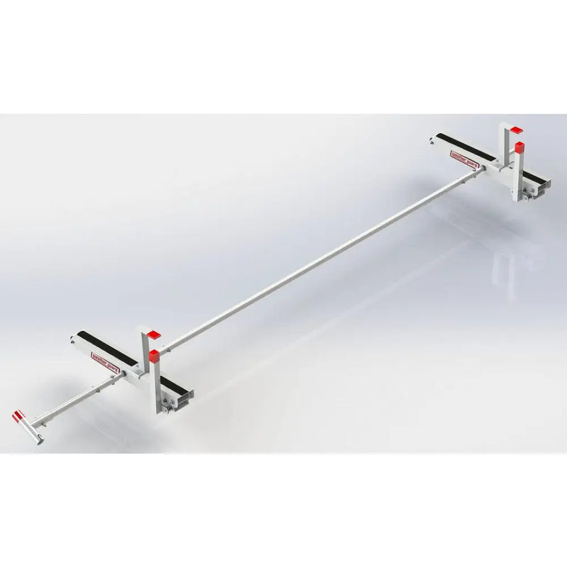 Weatherguard Limited Lifetime Warranty Ladder Rack 2275-3-01 - Full-Size Van Drop-Down Dual Drop