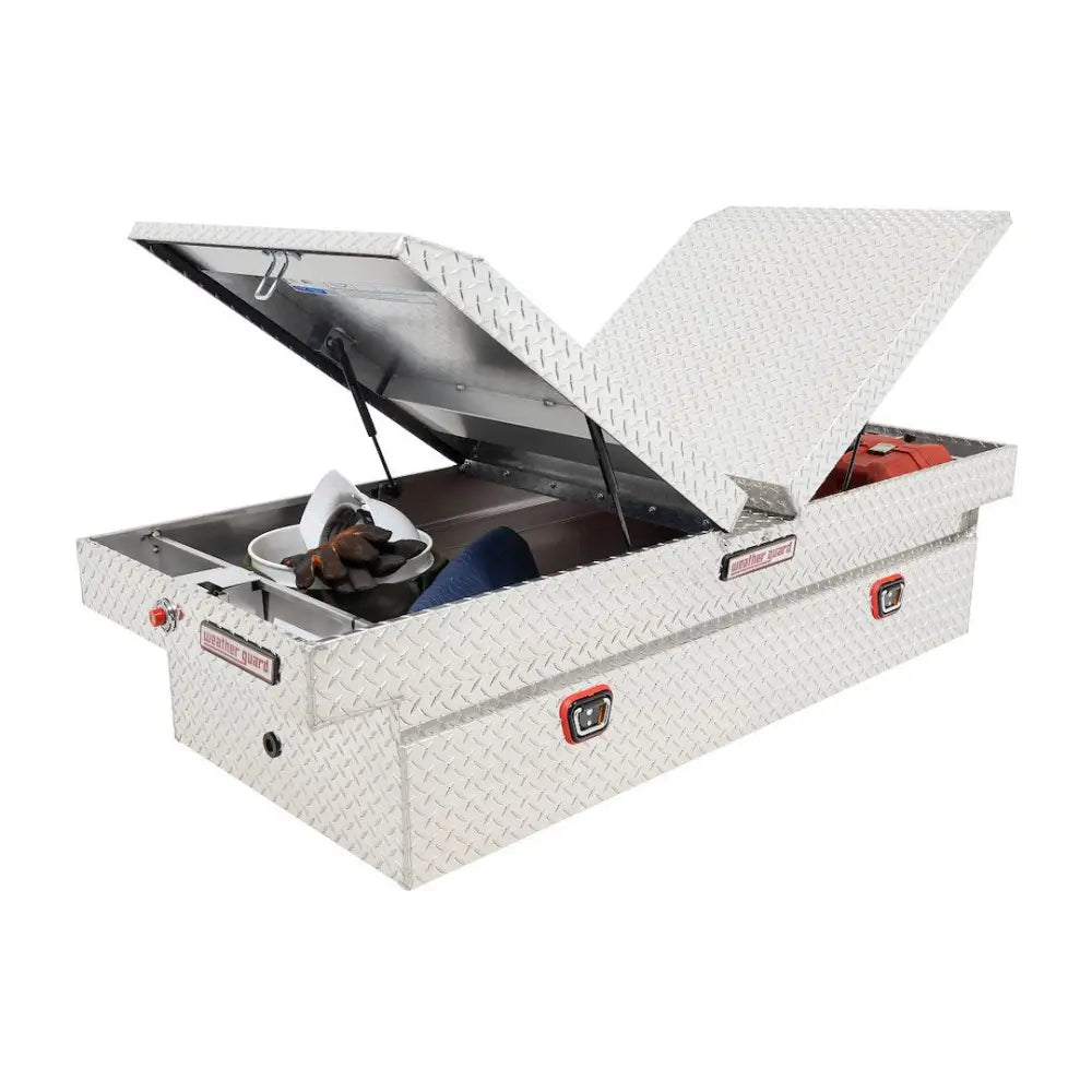 Weatherguard Limited Lifetime Warranty Tool Box 114-0-04 - Model 114-0-04 Gull Wing Alumi