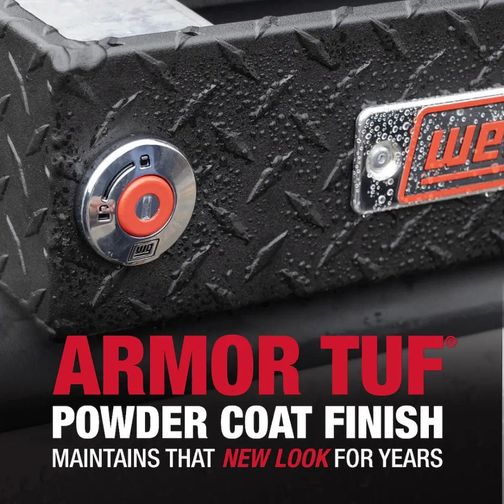 Weatherguard Limited Lifetime Warranty Tool Box 114-0-04 - Model 114-0-04 Gull Wing Alumi