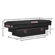 Weatherguard Limited Lifetime Warranty Tool Box 137-52-04 - Saddle