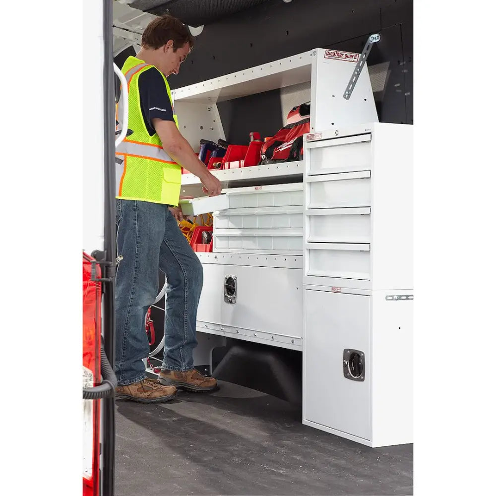 Weatherguard Limited Lifetime Warranty Van Storage System Cabinet 9924-3-02 - Drawer Tall