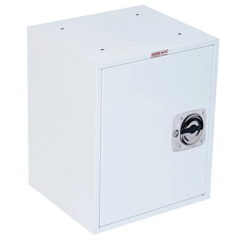 Weatherguard 9021-3-01 - White Locking Cabinet Shelf