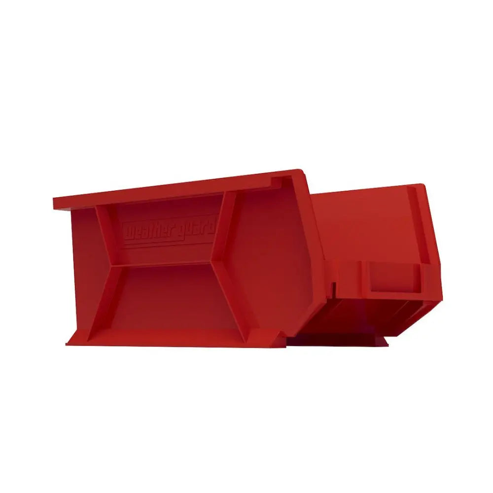 Weatherguard Limited Lifetime Warranty Van Storage System Shelf Bin Box 9854-7-02 - Red 9854-7-02 Bins 6INX7.8X15.4 6P