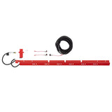 Red LED light bar with wiring for Weatherguard Truck Box Lights Kit on truck box