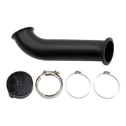 Wehrli 04.5-07 Dodge Ram Cummins 4in Down Pipe - w/High Mount S400 Turbo &amp; 2nd Gen Manifold - WCF100262