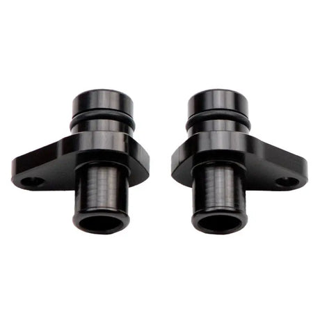 Wehrli 04.5-2010 Duramax LLY/LBZ/LMM Crankcase Vent (PCV) Fitting Kit - Billet Black Anodized - WCF100189