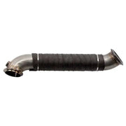 Wehrli 11-15 Chevrolet 6.6L LML Duramax 3in Stainless Down Pipe (V-Band Style) - WCF100704