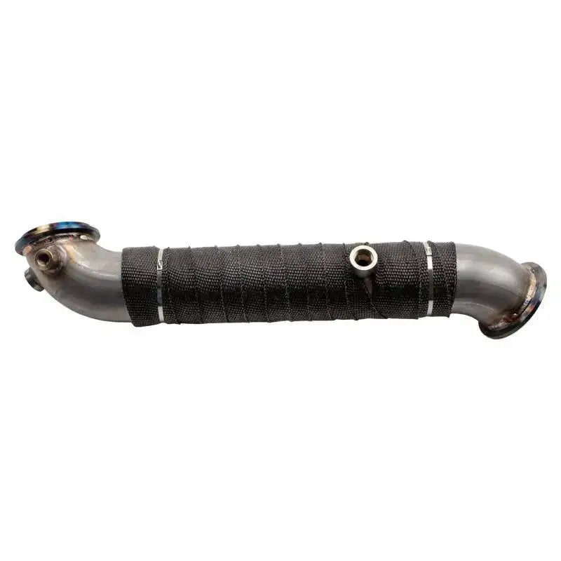 Wehrli 11-15 Chevrolet 6.6L LML Duramax 3in Stainless Down Pipe (V-Band Style) - WCF100704