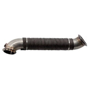 Wehrli WCF100704 Wehrli 11-15 Chevrolet 6.6L LML Duramax 3in Stainless Down Pipe (V-Band Style) - WCF100704