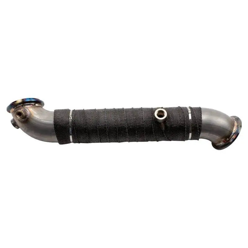 Wehrli WCF100704 Wehrli 11-15 Chevrolet 6.6L LML Duramax 3in Stainless Down Pipe (V-Band Style) - WCF100704