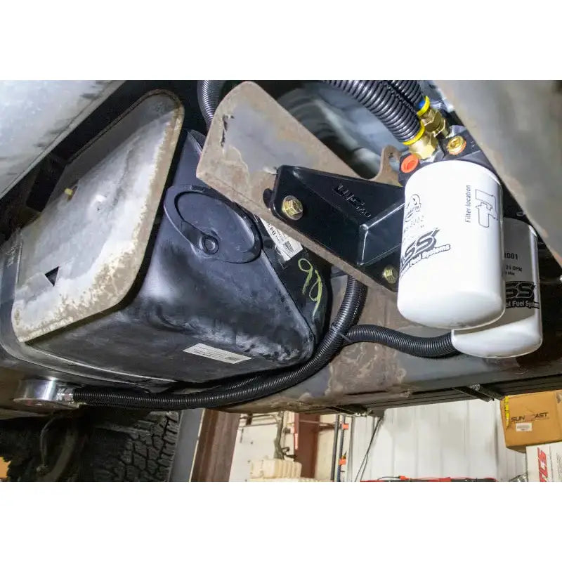 Wehrli 11-16 Chevrolet 6.6L Duramax FASS Fuel System Relocation Bracket (Crew Cab Only) - WCF100269