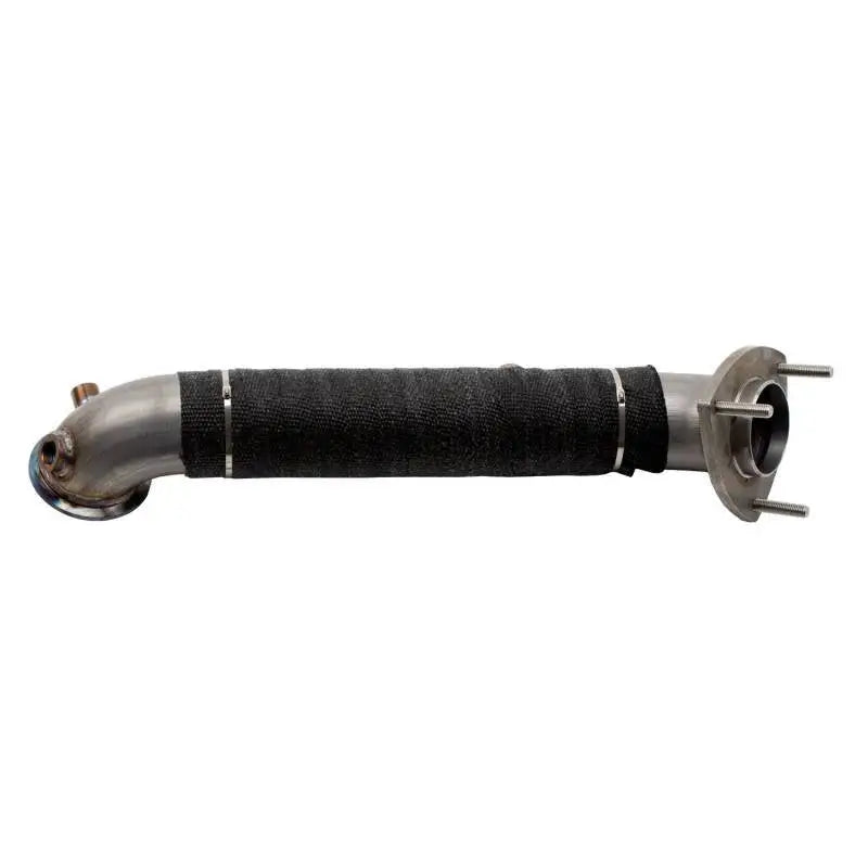 Wehrli WCF100705 Wehrli 15.5-16 Chevrolet 6.6L LML Duramax 3in Stainless Down Pipe (3 Bolt Flange) - WCF100705