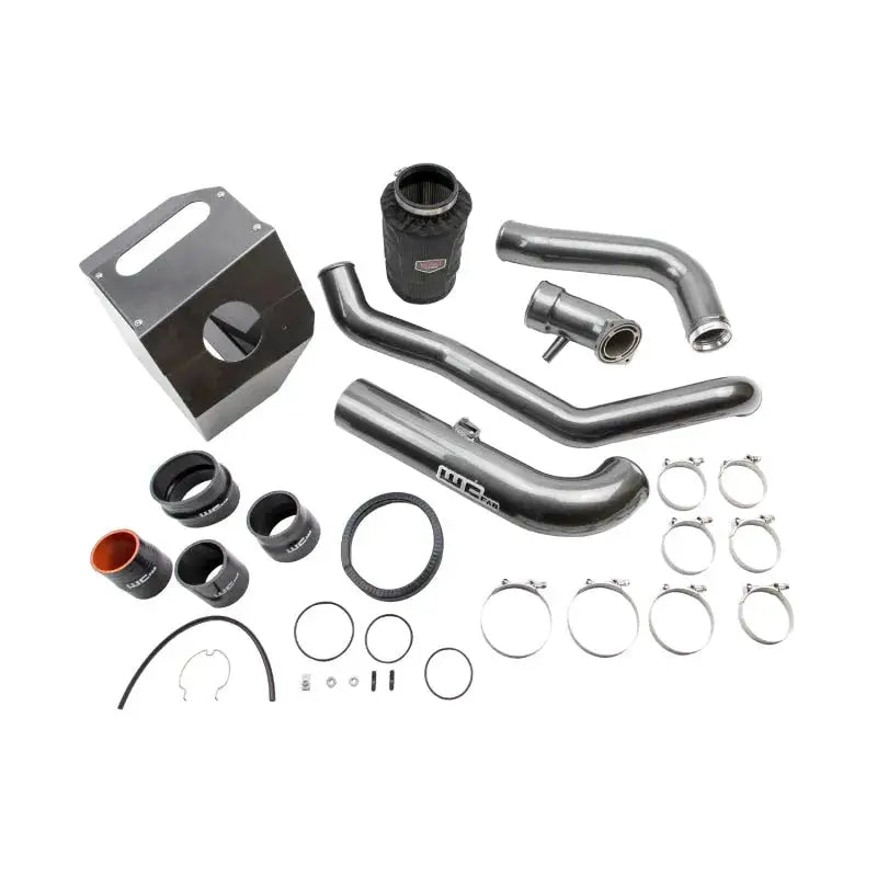 Automotive cold air intake system components for Duramax L5P high flow bundle kit
