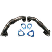 Wehrli WCF100624 Wehrli 17-24 Chevrolet 6.6L L5P Duramax 2in Stainless Up Pipe Kit w/Gaskets - WCF100624