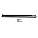 Black Wehrli Universal Traction Bar with rubber bushings and metal links for traction bar upgrade
