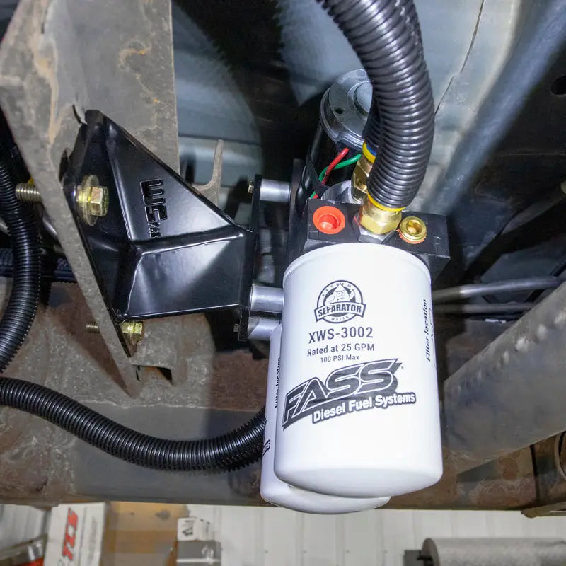 Wehrli WCF100269 Wehrli 11-16 Chevrolet 6.6L Duramax FASS Fuel System Relocation Bracket (Crew Cab Only) - WCF100269