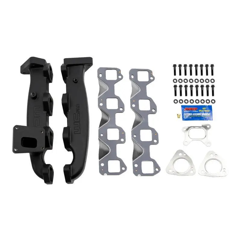 Wehrli WCF100373 Wehrli 17-24 L5P Duramax Billet Exhaust Manifold Kit w/ Gaskets and ARP Hardware - WCF100373