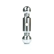Weigh Safe 180 Hitch 1-7/8in x 2in Combo Ball (7.5K/10K GTWR) - Chrome-Plated Steel - TB09