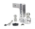 Weigh Safe 8in Drop Hitch w/Built-in Scale & 3in Shank (10K/21K GTWR) w/WS05 - Aluminum - RV and Auto Parts