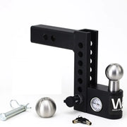 Weigh Safe AWS6-2 Aero Hitch 6 inch drop ball mount