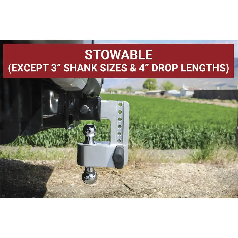 Weigh Safe Keyed Alike Hitch Locking Pin Trailer Hitch Ball Mount CTB4-2-KA - Turnover Drop
