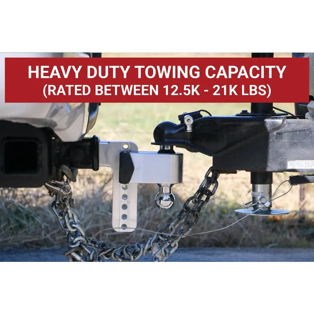 Weigh Safe Keyed Alike Hitch Locking Pin Trailer Hitch Ball Mount CTB4-2-KA - Turnover Drop