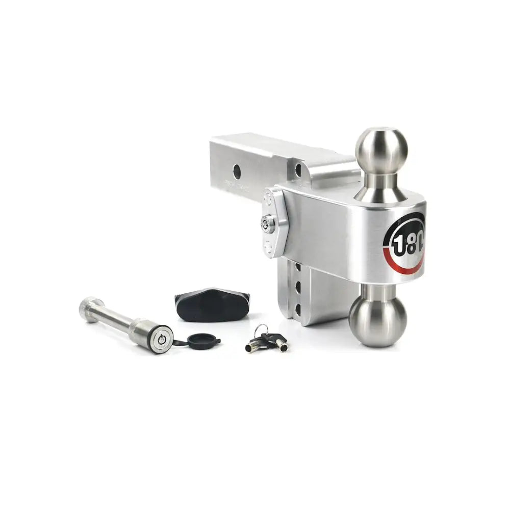 Weigh Safe Limited Lifetime Warranty Trailer Hitch Ball Mount LTB4-2.5-KA - Turnover Drop