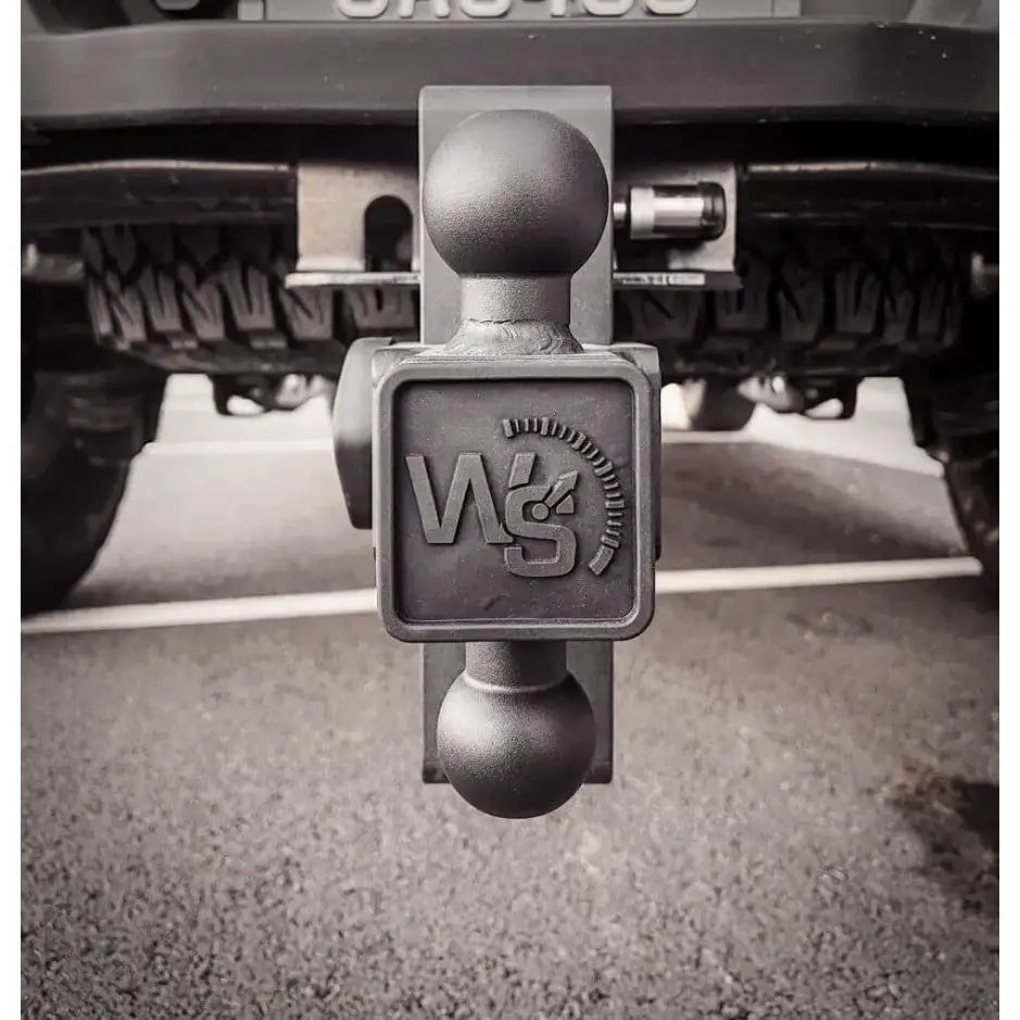 Weigh Safe Limited Lifetime Warranty Trailer Hitch Ball Mount STB6-2.5 - Steel 180 Drop 2.5 Sha