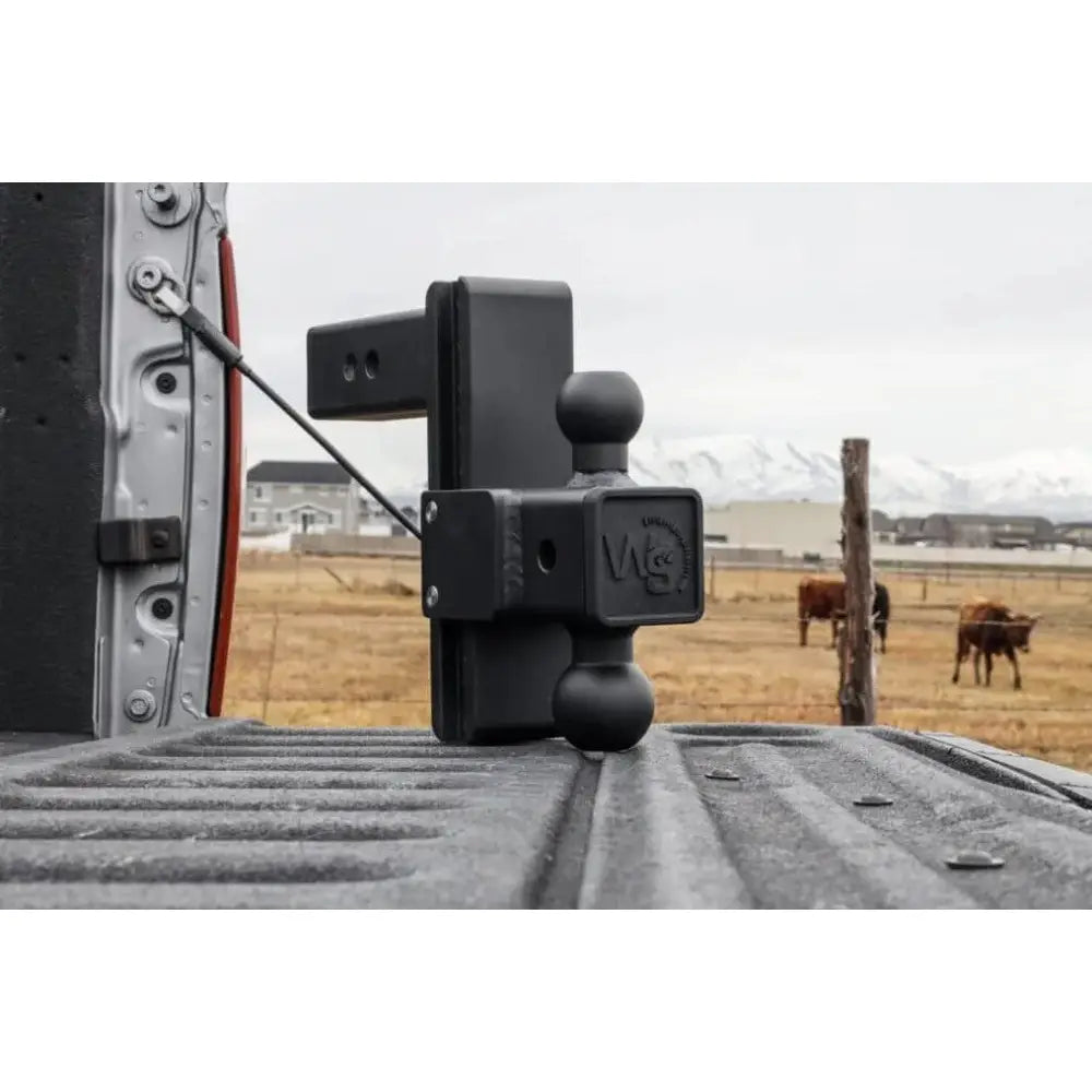 Weigh Safe Limited Lifetime Warranty Trailer Hitch Ball Mount STB6-2.5 - Steel 180 Drop 2.5 Sha