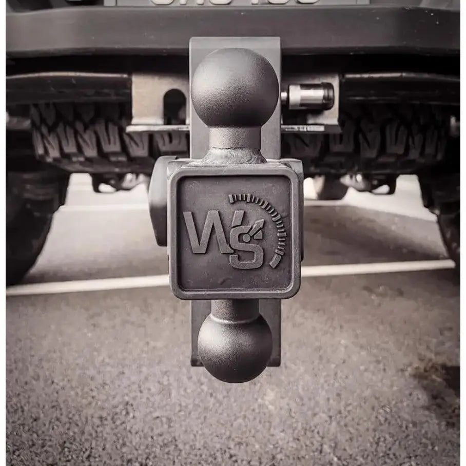 Weigh Safe Limited Lifetime Warranty Trailer Hitch Ball Mount STB6-2.5-KA - Steel 180 Drop 2.5 Sha