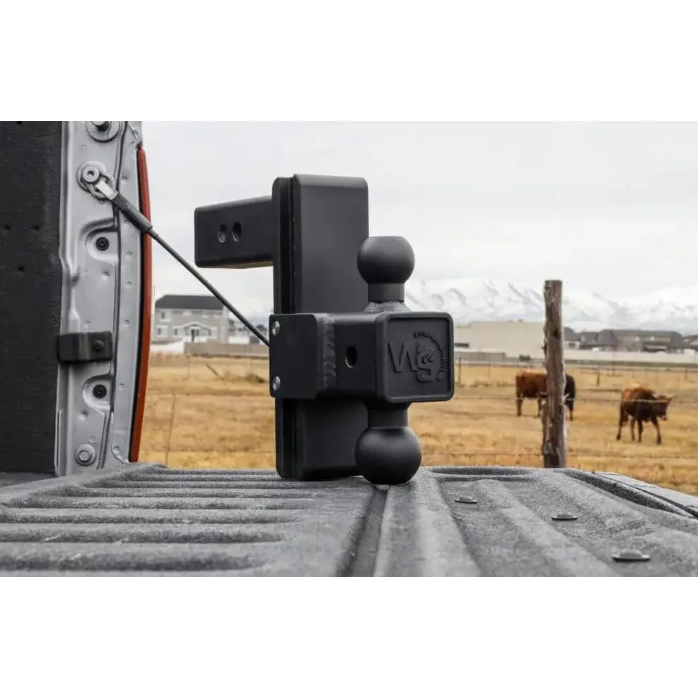 Weigh Safe Limited Lifetime Warranty Trailer Hitch Ball Mount STB8-2 - Steel 180 Drop Shank