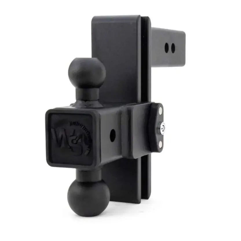 Weigh Safe Limited Lifetime Warranty Trailer Hitch Ball Mount STB8-2.5-KA - Steel 180 Drop 2.5 Sha