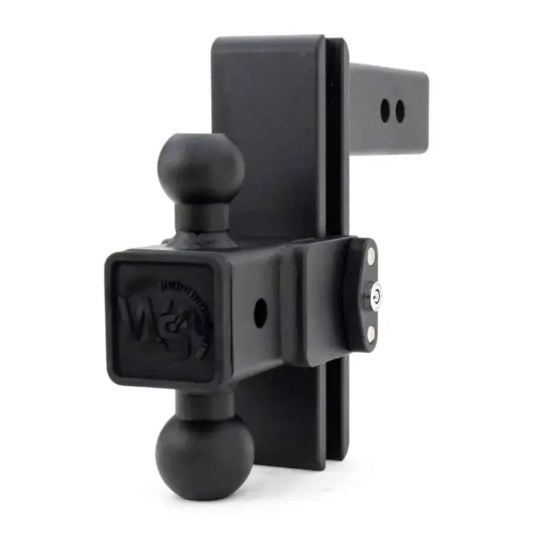 Weigh Safe Limited Lifetime Warranty Trailer Hitch Ball Mount STB8-2.5-KA - Steel 180 Drop 2.5 Sha
