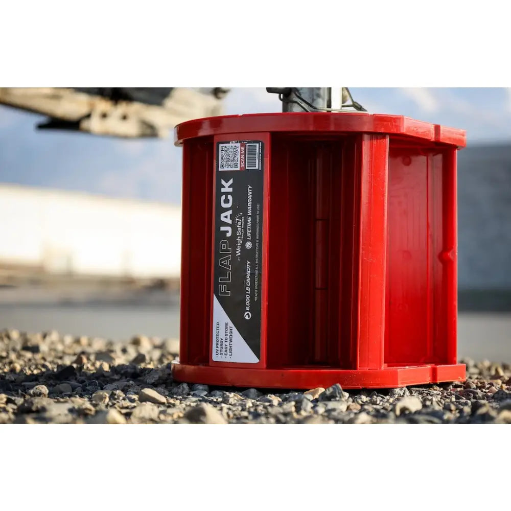 Weigh Safe Limited Lifetime Warranty Trailer Stabilizer Jack Block WSFJ - Flapjack Collapsible RV