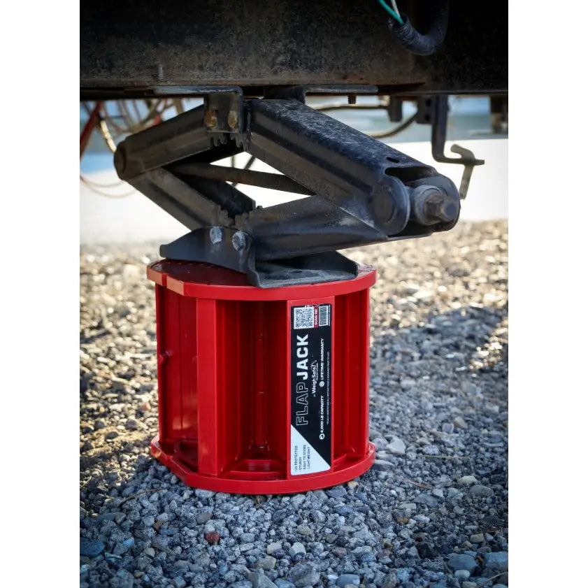 Weigh Safe Limited Lifetime Warranty Trailer Stabilizer Jack Block WSFJ - Flapjack Collapsible RV