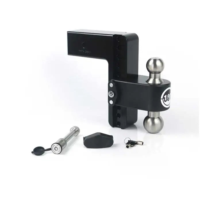 Weigh Safe LTB8-3-KA-CER-BLA 180 Hitch 8" Drop Black Cerakote 8" drop Black cerakote hitch
