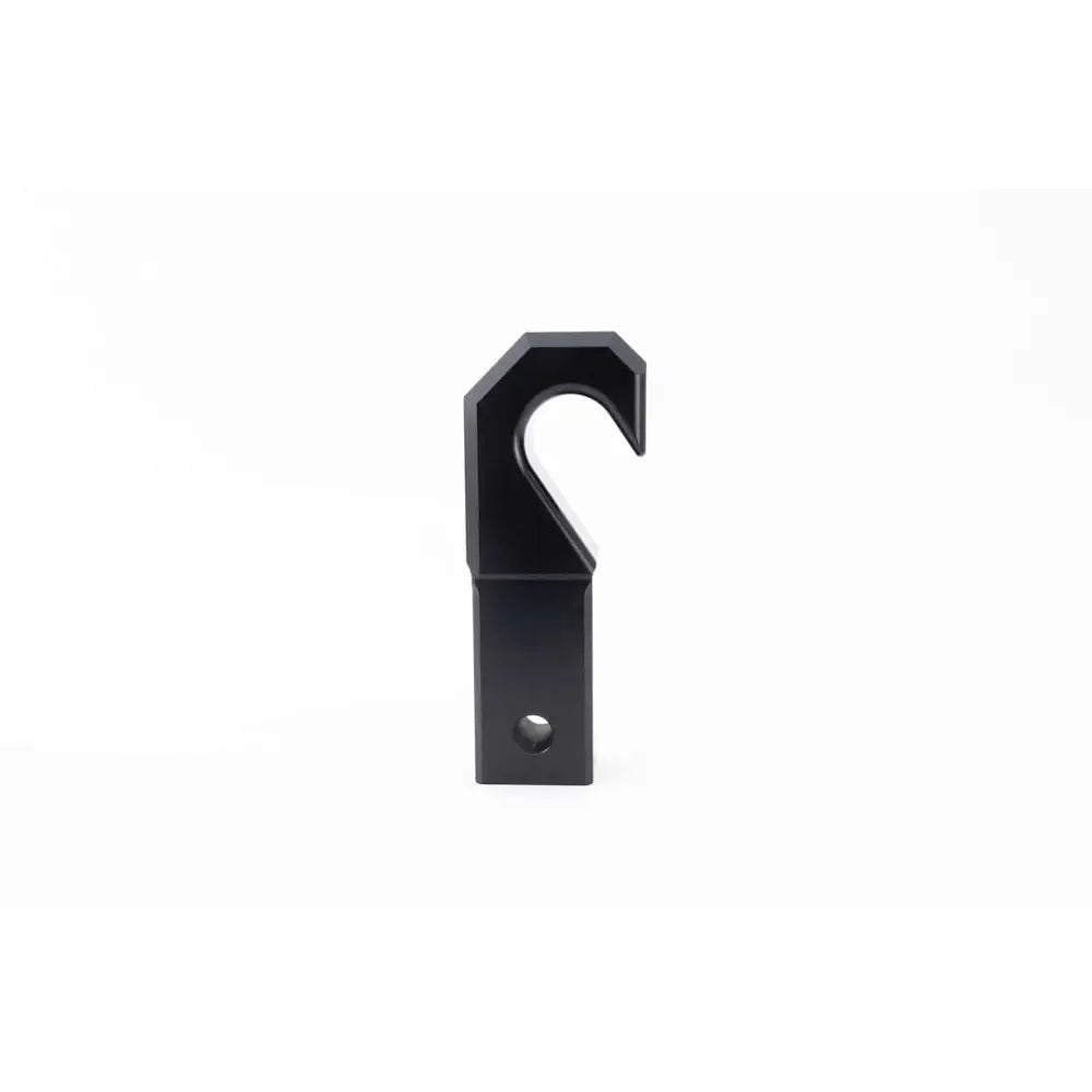 Weigh Safe Raw Machined Finish Tow Hook WS-HK-CER-BLA - Black Cerakote Towing Recovery