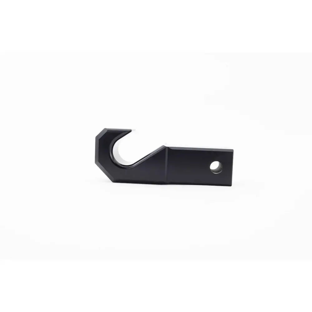 Weigh Safe Raw Machined Finish Tow Hook WS-HK-CER-BLA - Black Cerakote Towing Recovery