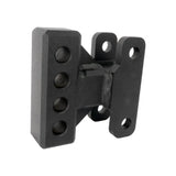 Black metal adjustable trailer hitch for effective sway control with WeightDist Bulletproof Sway