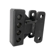 Black metal adjustable trailer hitch for effective sway control with WeightDist Bulletproof Sway