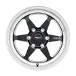 Weld 17x11 Ventura 6 Drag 6x127 ET36 BS7.375 Gloss BLK MIL DIA 78.1 - Truck & Automotive