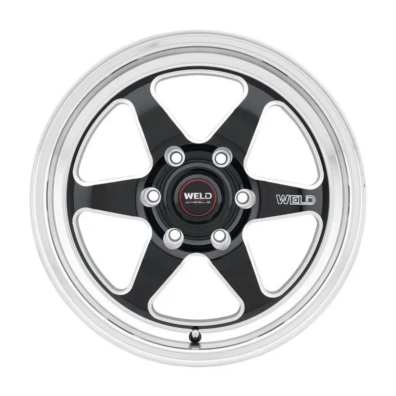 Weld S15670089P42 Weld 17x11 Ventura 6 Drag 6x127 ET36 BS7.375 Gloss BLK MIL DIA 78.1